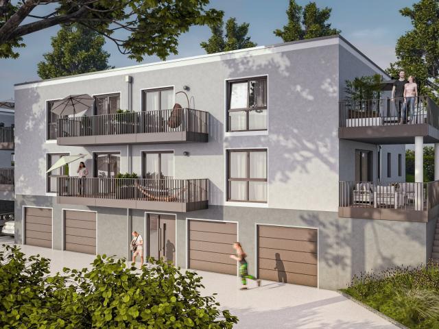 Jetzt Chance nutzen Neubau von Eigentumswohnungen in 92507 Nabburg, KfW 40 NH