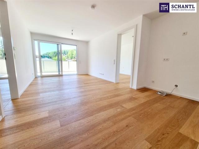 Jetzt Sonderaktion nutzen! Reduziert! Traumbalkon / Traumwohnung! TOP Neubauwohnung mit viel Freiraum! Ideale Raumaufteilung + Grün wohin das Auge reicht + Luftwärmepumpe! Jetzt zugreifen!