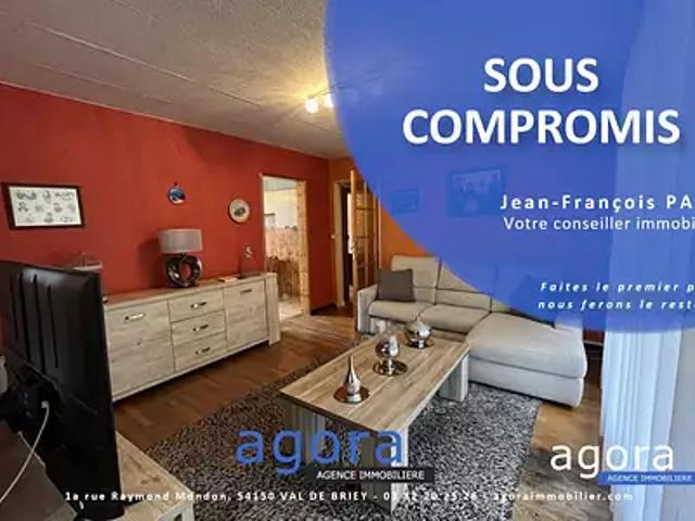 Joeuf 54240 Achat / Vente appartement 4 pièces t4