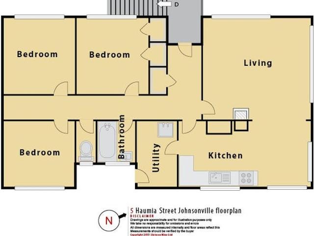 johnsonville, 3 bedrooms