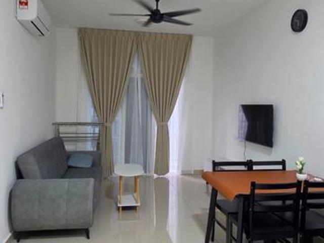 Johor Bahru Bukit chagar Trellis Residences 2 Bed Fully Furnished Ciq