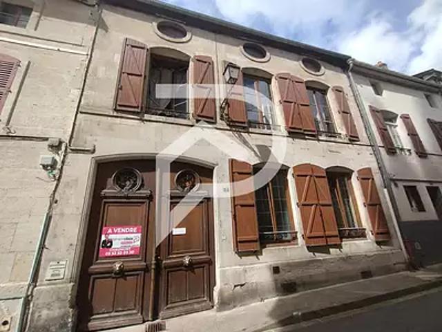 Joinville 52300 Achat / Vente maison 6 pièces t6 terrasse cave