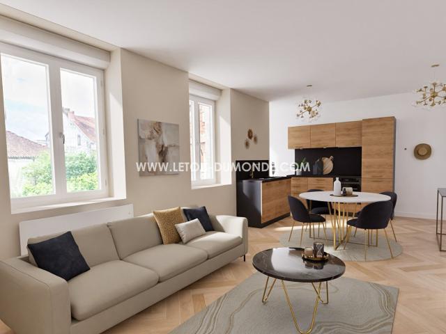 Joli appartement T4 avec une cave et facilité pour se garer 75m² Périgueux