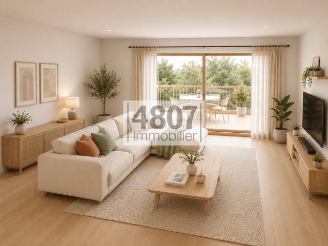 Joli appartement T4 de 86 m2 BRS résidence neuve au coeur de Praz sur Arly