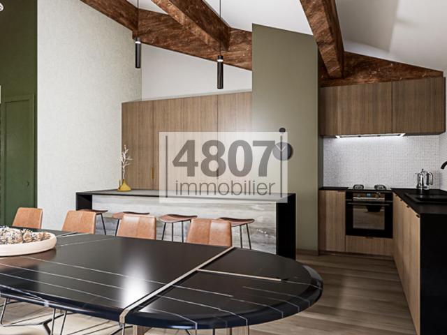 Joli appartement T3 BIs 2 chambres plus cabine résidence neuve centre Praz/sur/Arly