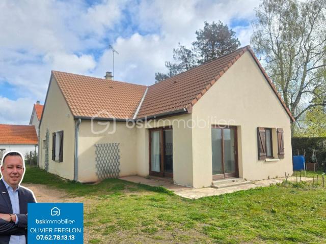 Joli pavillon de plain pied de 77m² à Sougy sur Loire