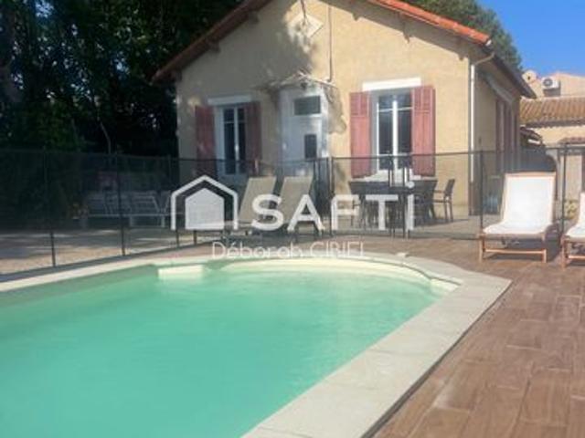 Joli pavillon type 4 avec piscine