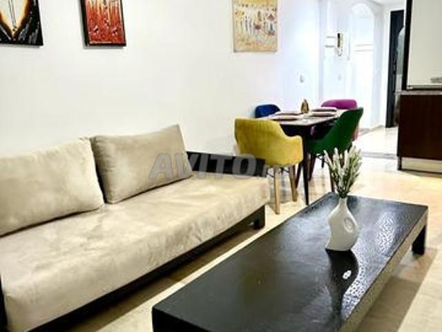 Joli Studio de 50m² chambre et salon à gueliz