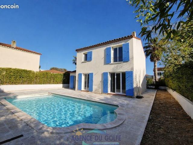Jolie villa T 4/5 avec piscine et la jouissance de 400 m² de terrain