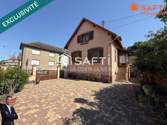 Jolie maison de 4 pièces à rénover sur 2,28 ares de terrain !