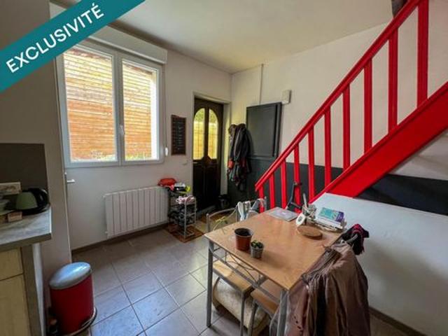 Jolie maison de courée de 43m² avec jardinet et cave
