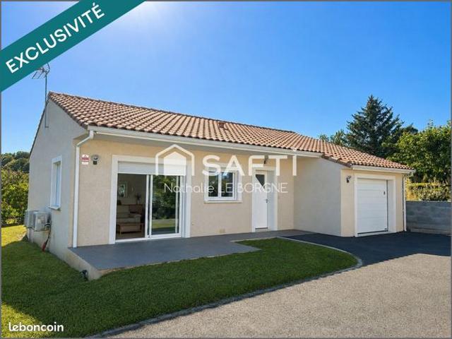 Jolie maison de plain pied récente