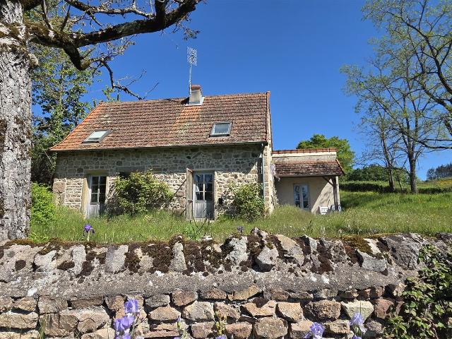 Jolie maison en pierre dans un cadre champêtre sur un terrai. 103m² Saint Bonnet de Joux