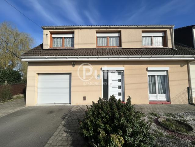 Jolie maison semi individuelle 119 m² Drocourt village Résidence calme