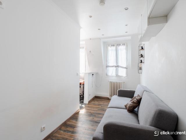Jolie studio équipé dans le 16ème arrondissement de Paris