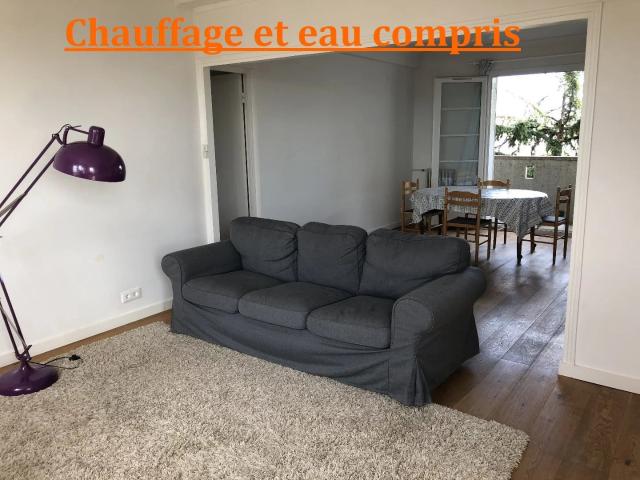 Jolimont appartement 4 pièces MEUBLE avec 3 balcons