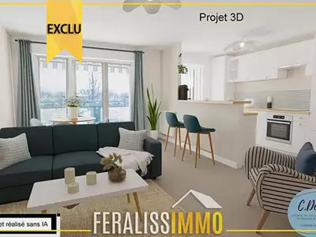 Jouy le Moutier 95280 Achat / Vente appartement 3 pièces t3