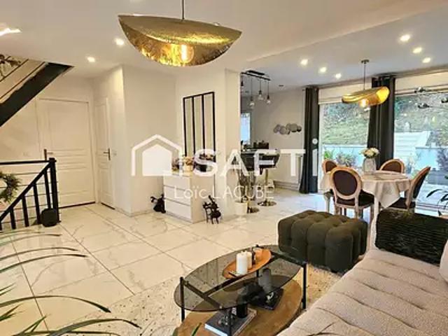 Jouars Pontchartrain 78760 Achat / Vente maison 6 pièces t6 terrasse parking