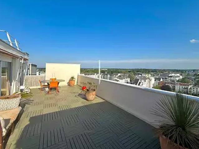 Joué lès Tours 37300 Achat / Vente appartement 4 pièces t4 au dernier étage