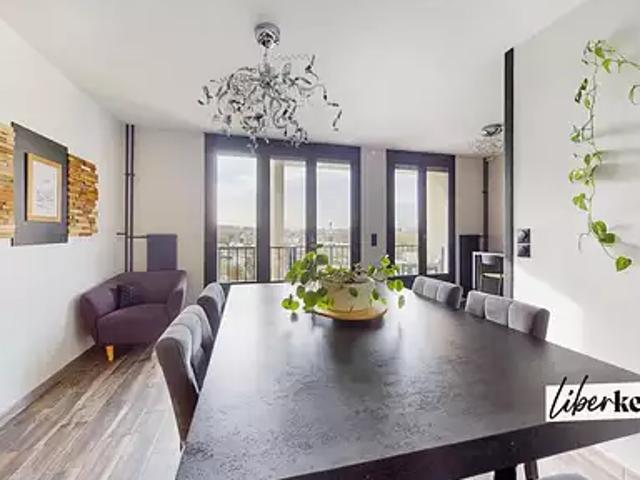 Joué lès Tours 37300 Achat / Vente appartement 4 pièces t4 cave balcon