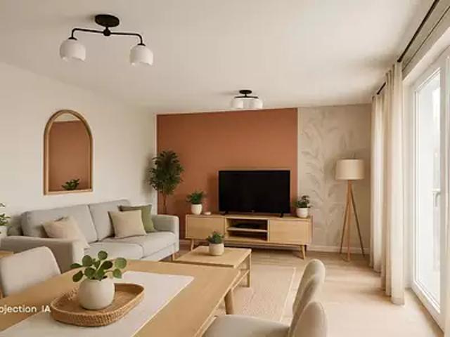 Joué lès Tours 37300 Achat / Vente appartement 3 pièces t3 balcon