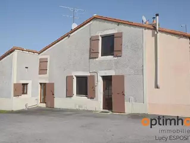 Joussé 86350 Achat / Vente maison 5 pièces t5 cave