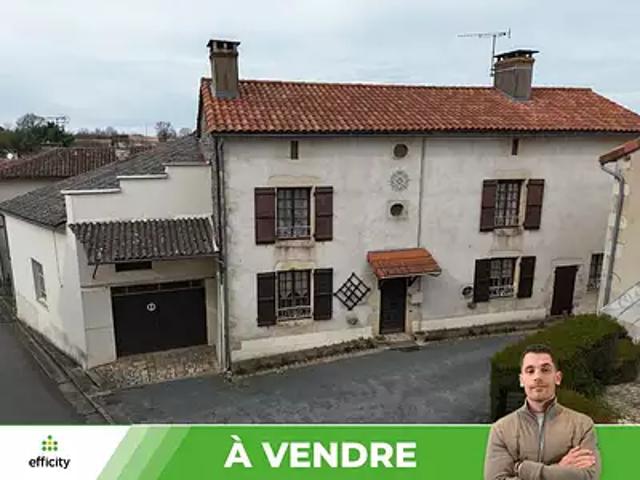 Joussé 86350 Achat / Vente maison 6 pièces t6 jardin