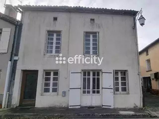 Joussé 86350 Achat / Vente maison 6 pièces t6 jardin cave