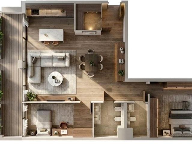 Józefa Wybickiego 100,24 m², Kraków