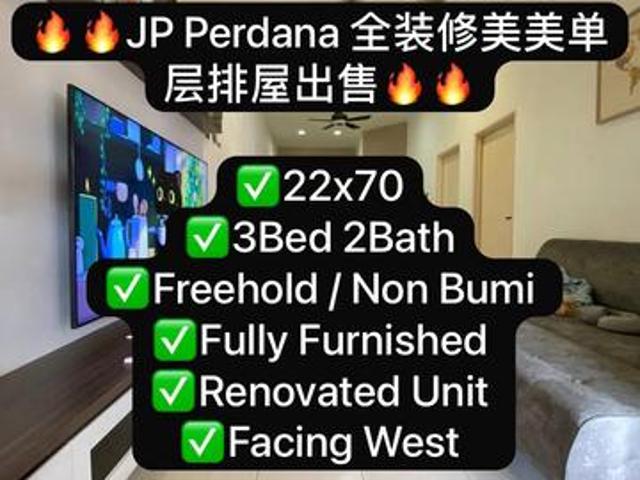 JP Perdana Mount Austin Single Storey For Sale