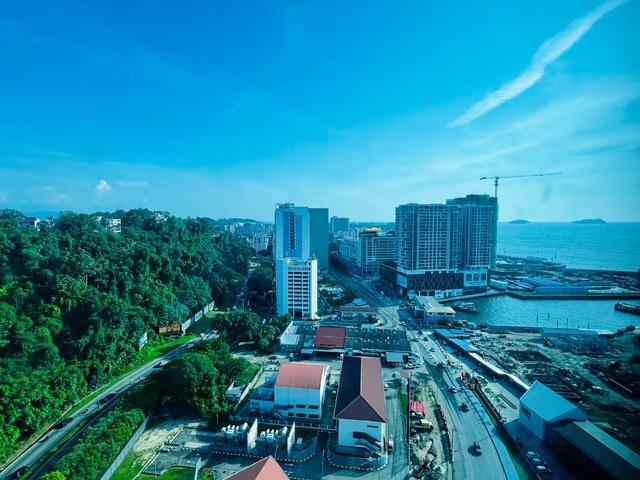 JQ Jesselton Quay KK City Seaview For Rent Fully Furnished 522 sqft
