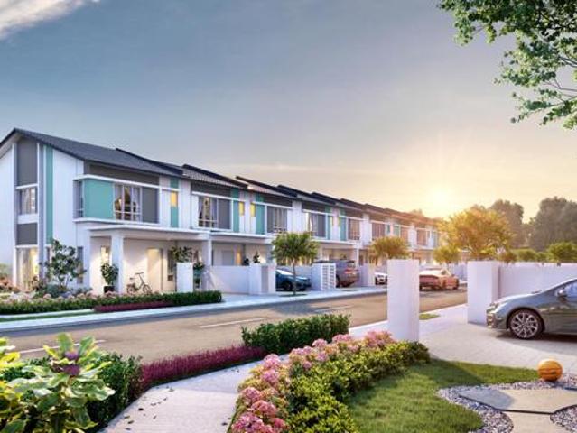 JUN NEW Double Storey Monthly 17k No house infront Corner lot