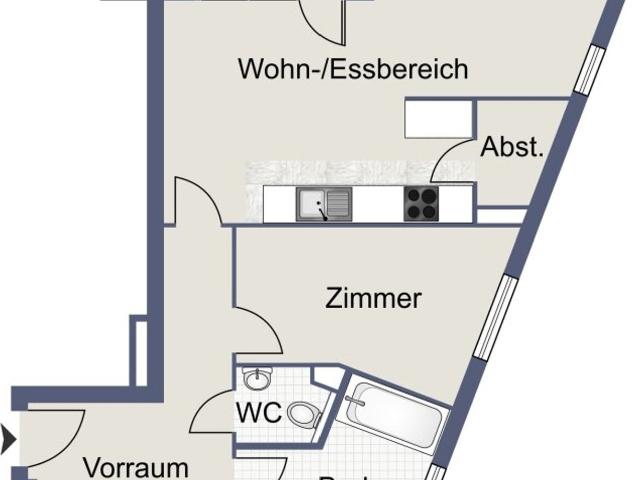 Jung. Grün. Gut angebunden Stylische Wohnung in Rif