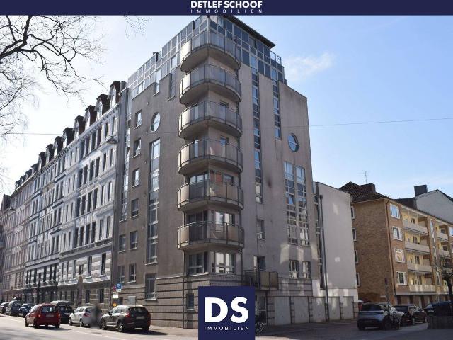 Junge moderne 3 Zimmer Citywohnung mit Fahrstuhl und Balkon im 2.Obergeschoss
