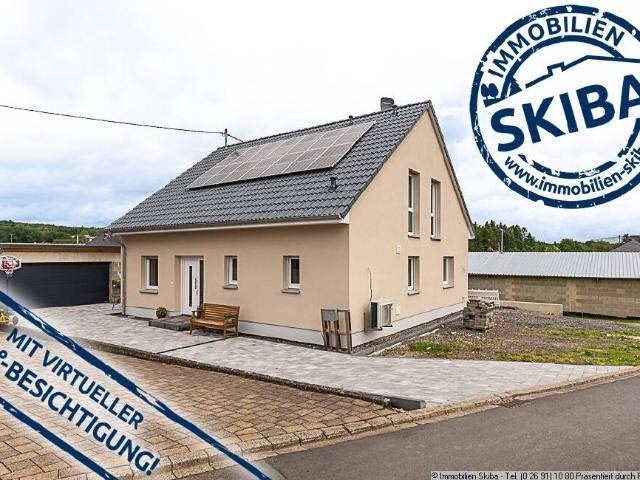 Junger Neubau aus 2023 mit Doppelgarage und großem Grundstück in Retterath/Vulkaneifel