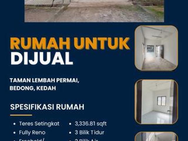 JUALAN SEGERA RUMAH MURAH BERBALOI Taman Lembah Permai