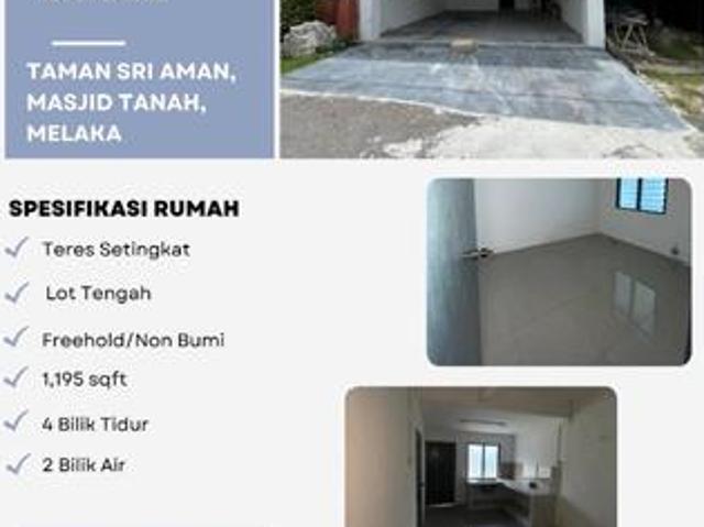 JUALAN SEGERA Taman Sri Aman Masjid Tanah Melaka