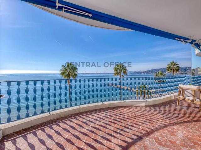 Juan Les Pins, Appartement front mer entièrement rénové 81m² Juan les Pins