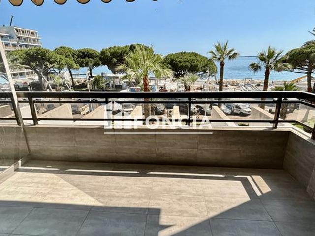 Juan les pins front de mer 4 pieces