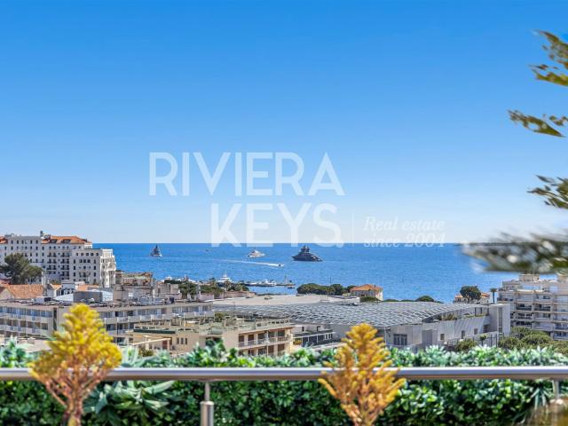 Juan Les Pins Rostagne: Penthouse d’exception, toit terra. 119m² Antibes