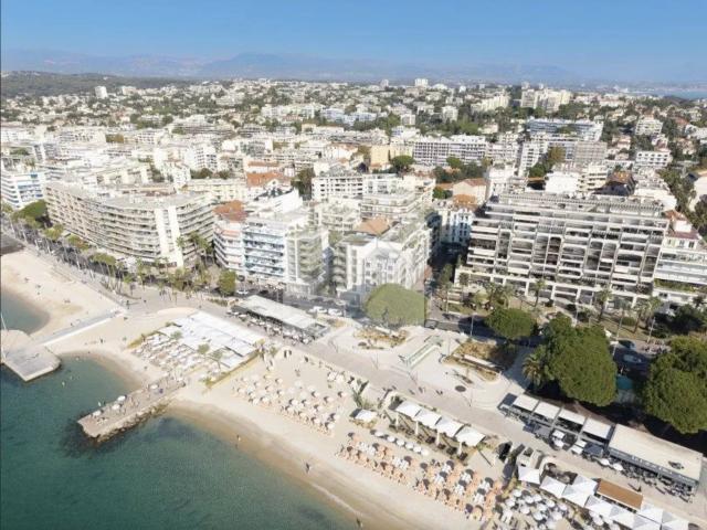 Juan les Pins – studio neuf en résidence première ligne face. 26m² Antibes