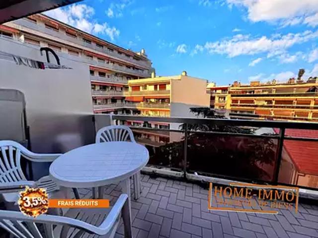 Juan les Pins 06160 Location appartement 1 pièce t1