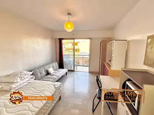 Juan les Pins 06160 Location appartement 1 pièce t1