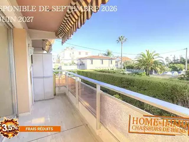 Juan les Pins 06160 Location appartement 1 pièce t1