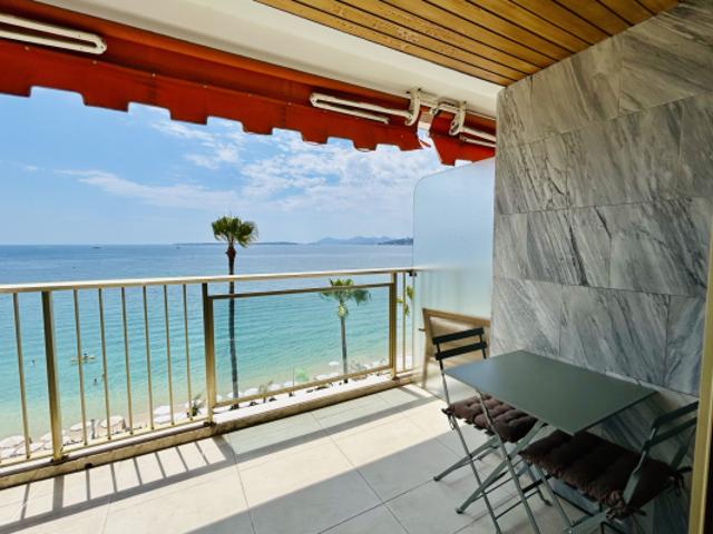 Juan les Pins ¦ 1er ligne vue mer