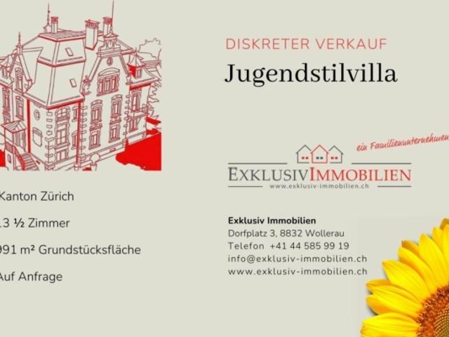 Jugendstilvilla mit Bootshaus