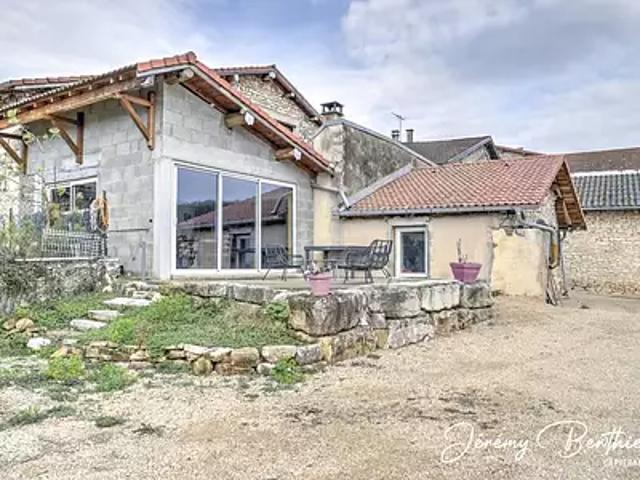 Jujurieux 01640 Achat / Vente maison 5 pièces t5 jardin terrasse