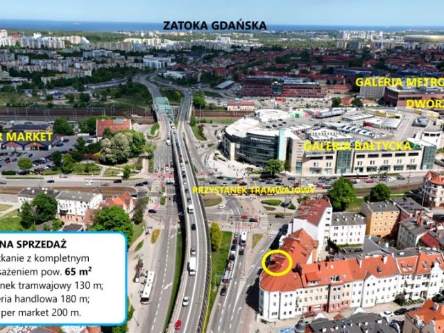 Juliusza Słowackiego 64,90 m², Gdańsk