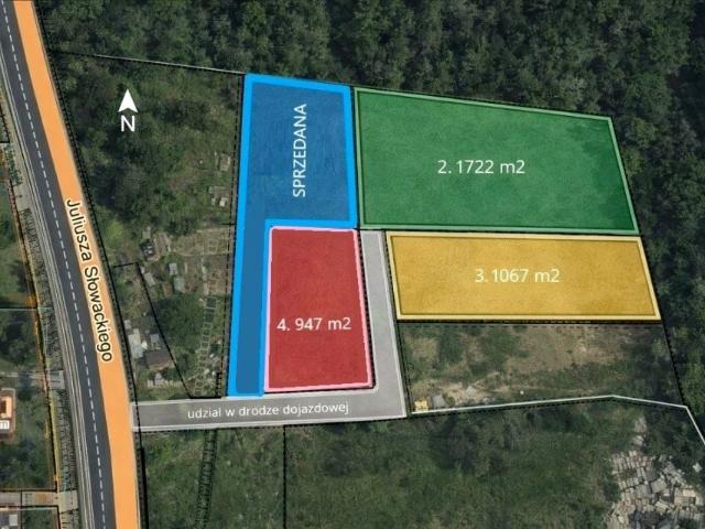 Juliusza Słowackiego 947 m², Zebrzydowice