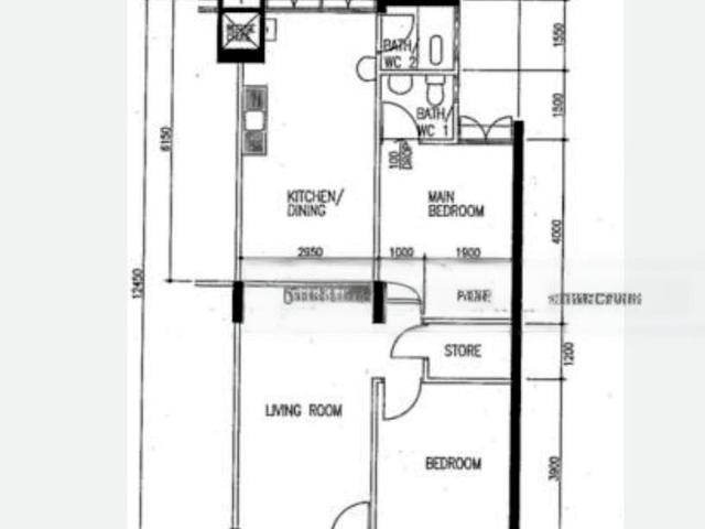 Jurong East Street 21 Jurong East, HDB 3 Rooms